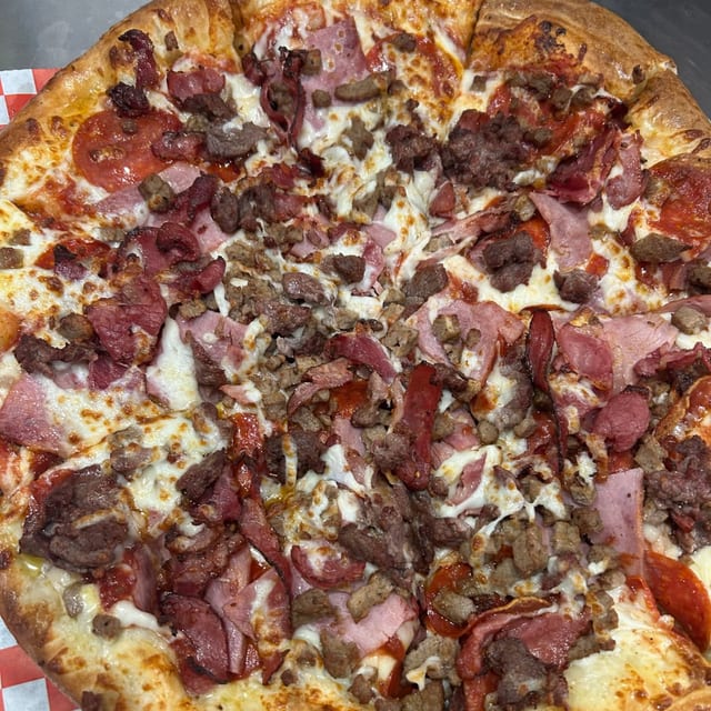 14" Large Meat Lovers.