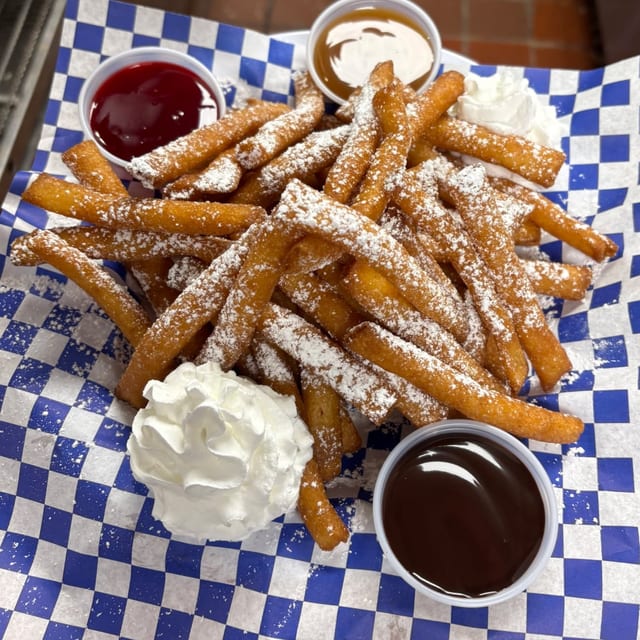 Funnel Cake Fries.