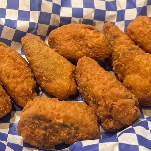 Jalapeno Poppers.