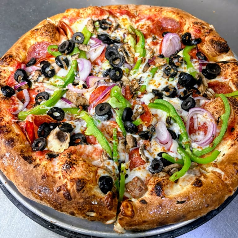 Delicious Supreme Pizza Awaits