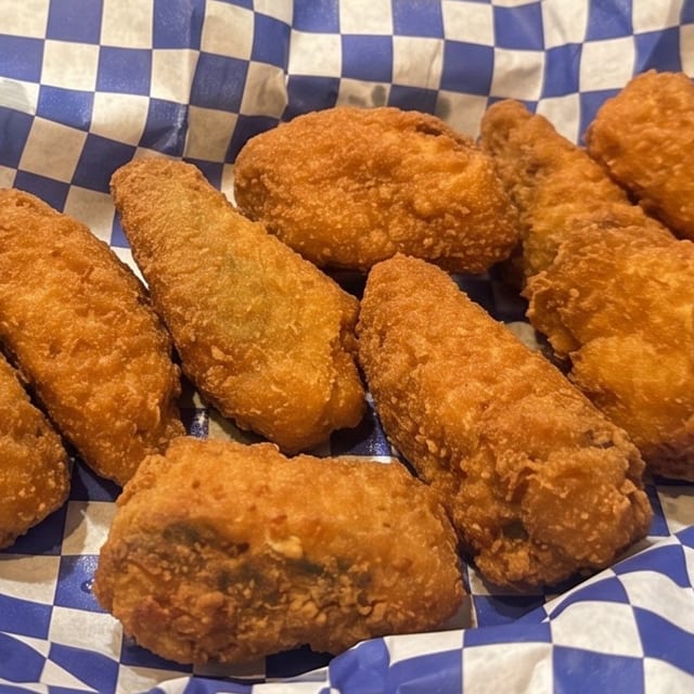 Jalapeno Poppers.
